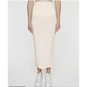 Bleausalt Beige Maxi Tube Skirt Sz 5 Xxl Soft Quiet Luxury Coastal Old Money